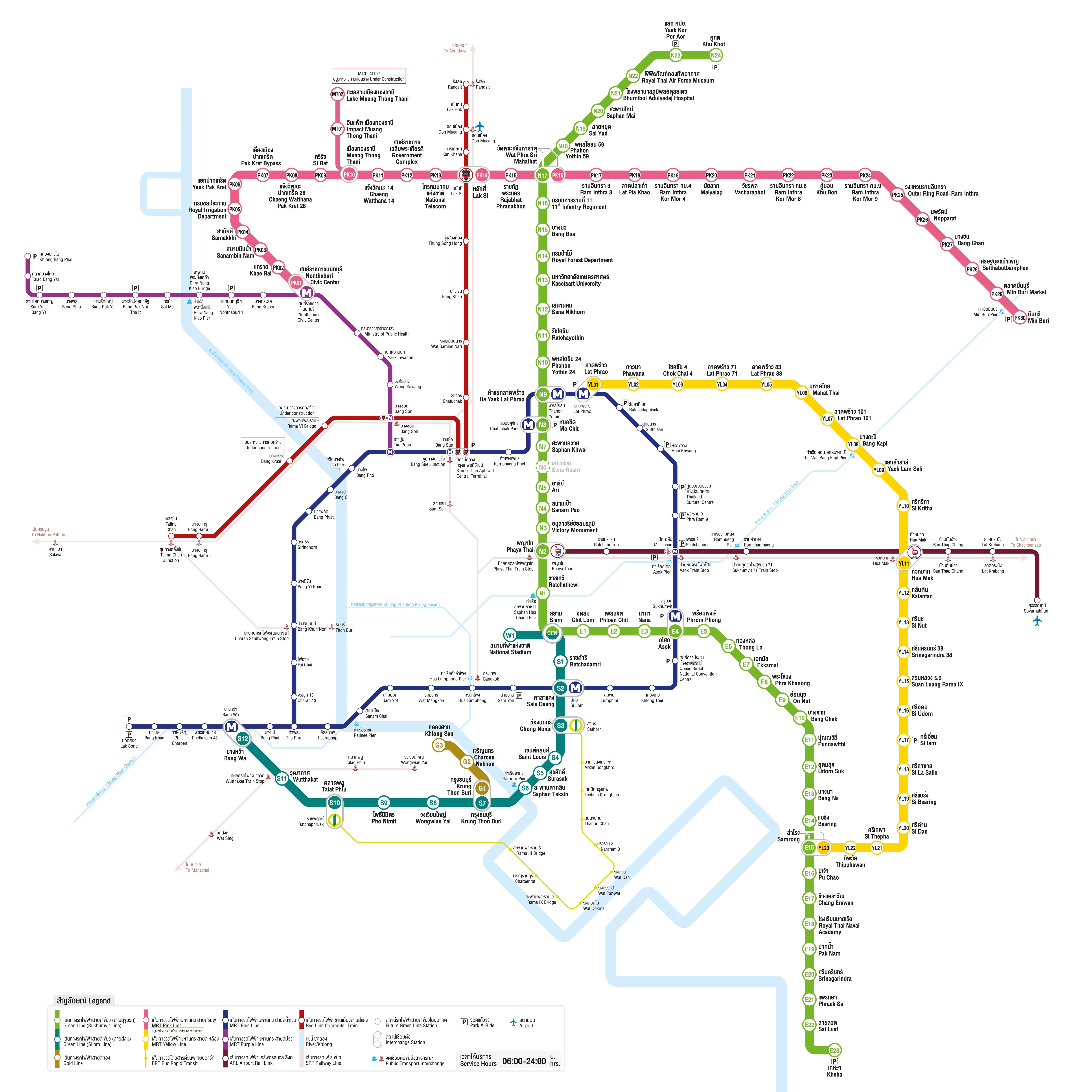 mrt journey planner bangkok